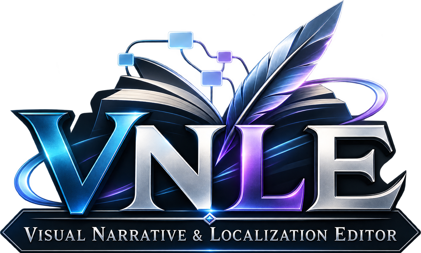 VNLE — Visual Narrative & Localization Editor